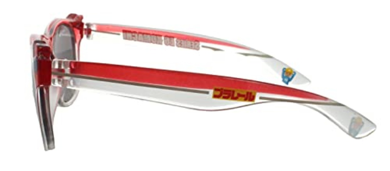メイガン(Meigan)プラレール キッズ サングラス 男の子 人気 赤の 新幹線 こまち レッド (幼児・子供用) 紫外線カット 99％以上 078280S7-15