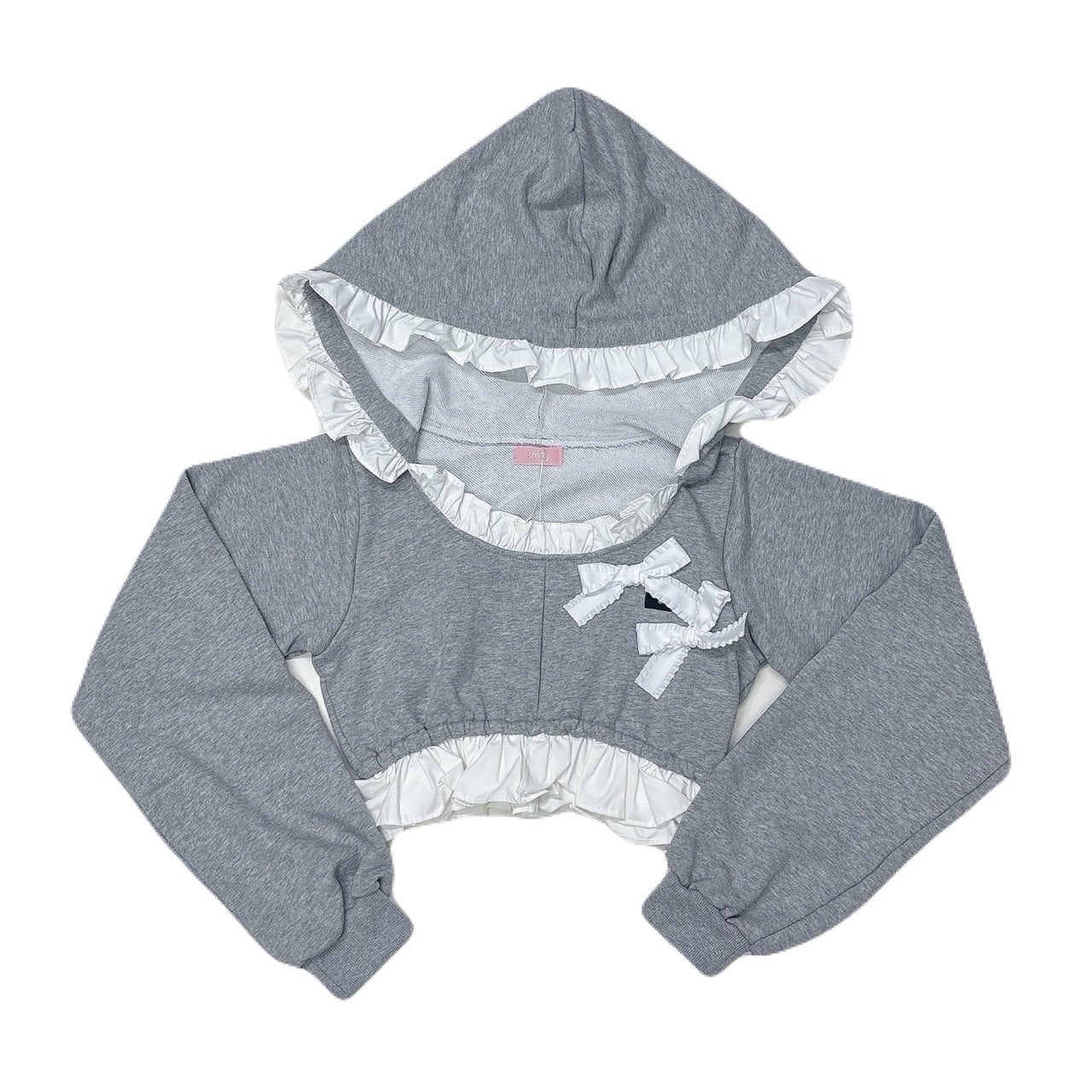 フリルスウェットフーディー lilLilly S/S フリルスウェットパーカー | lilLilly official webstore