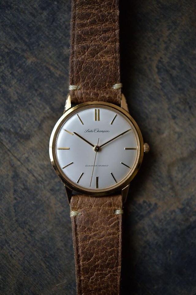 Vintage Seiko Champion GF Big case