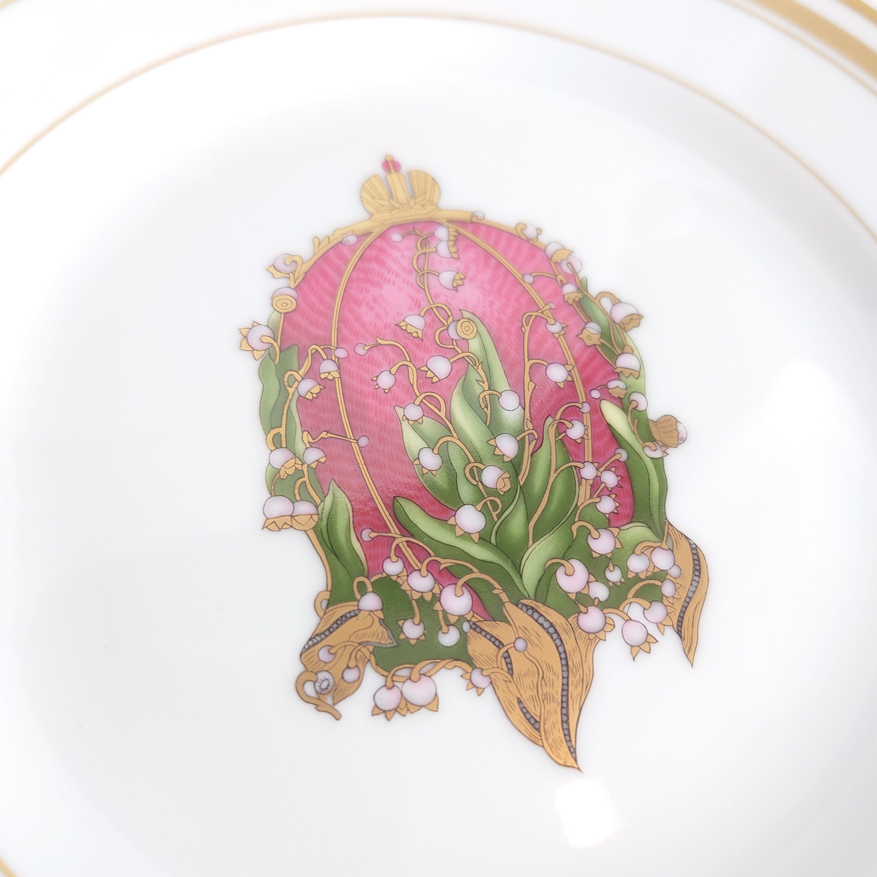 リモージュ ファベルジェ レア イースターエッグプレート