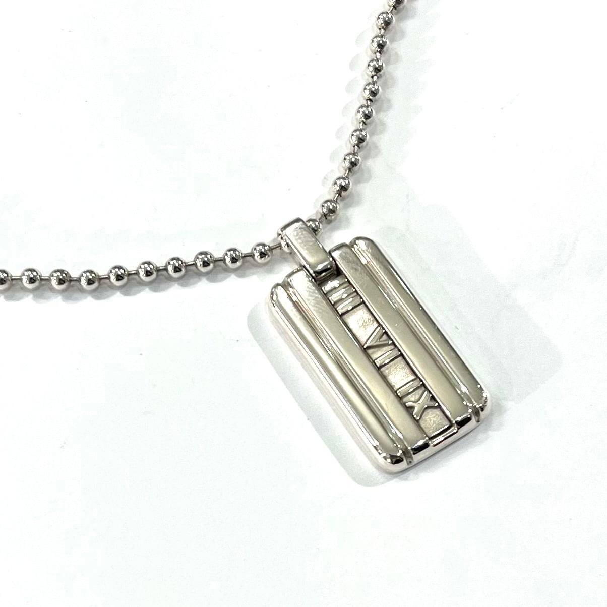 TIFFANY & Co.】T2796 ティファニー アトラス バー ネックレス SV925