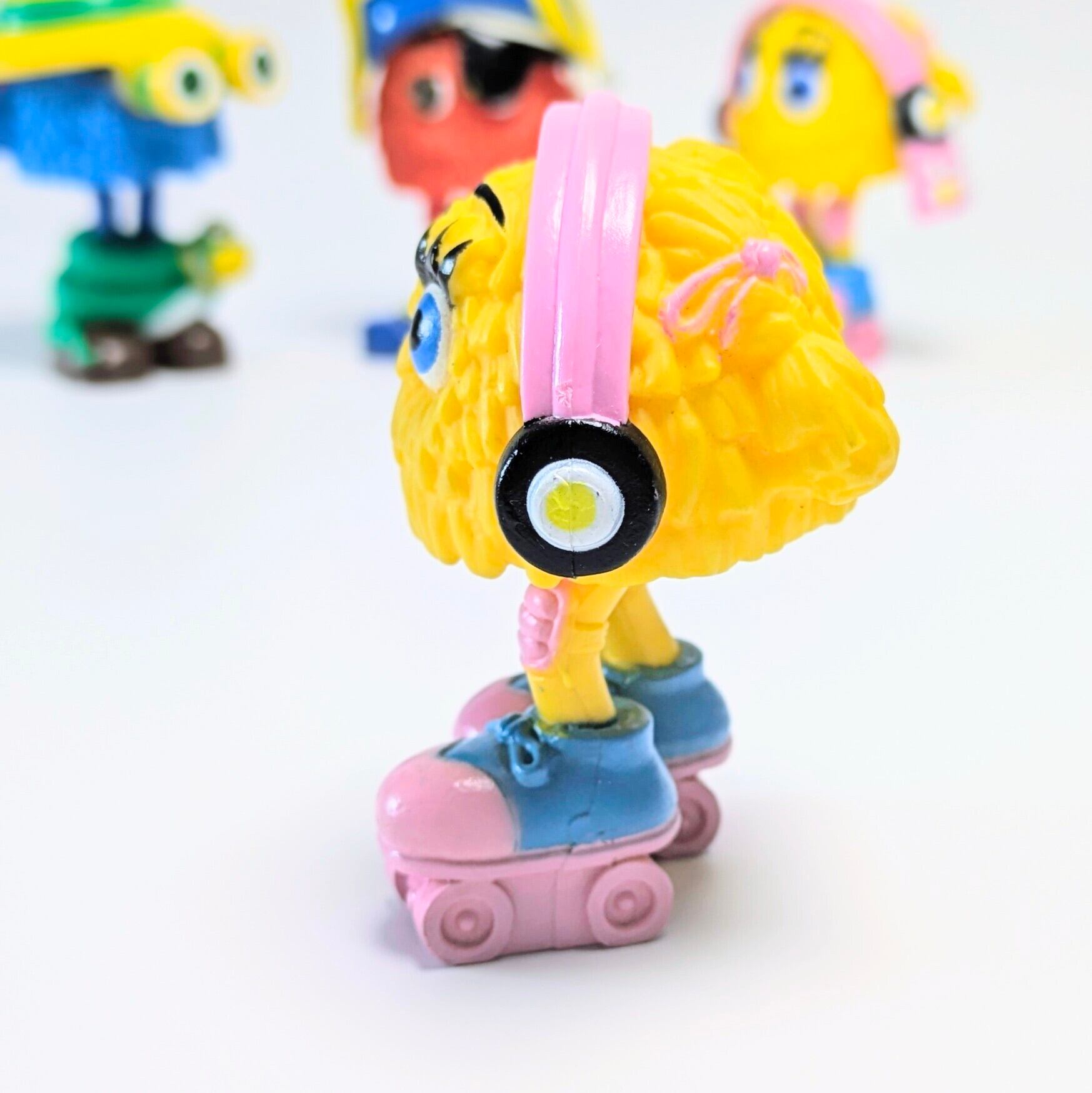 ☆VINTAGE 1989☆【 McDonald's / マクドナルド 】1989 McDonald's Happy Meal Toy "Funny Fry Friends" 『 Rollin' Rocker(ローラースケート) 』Happy Meal Toy / ミールトイ / フライキッズ / フライガイ / フライガール 〚アメリカン雑貨 アメトイ〛