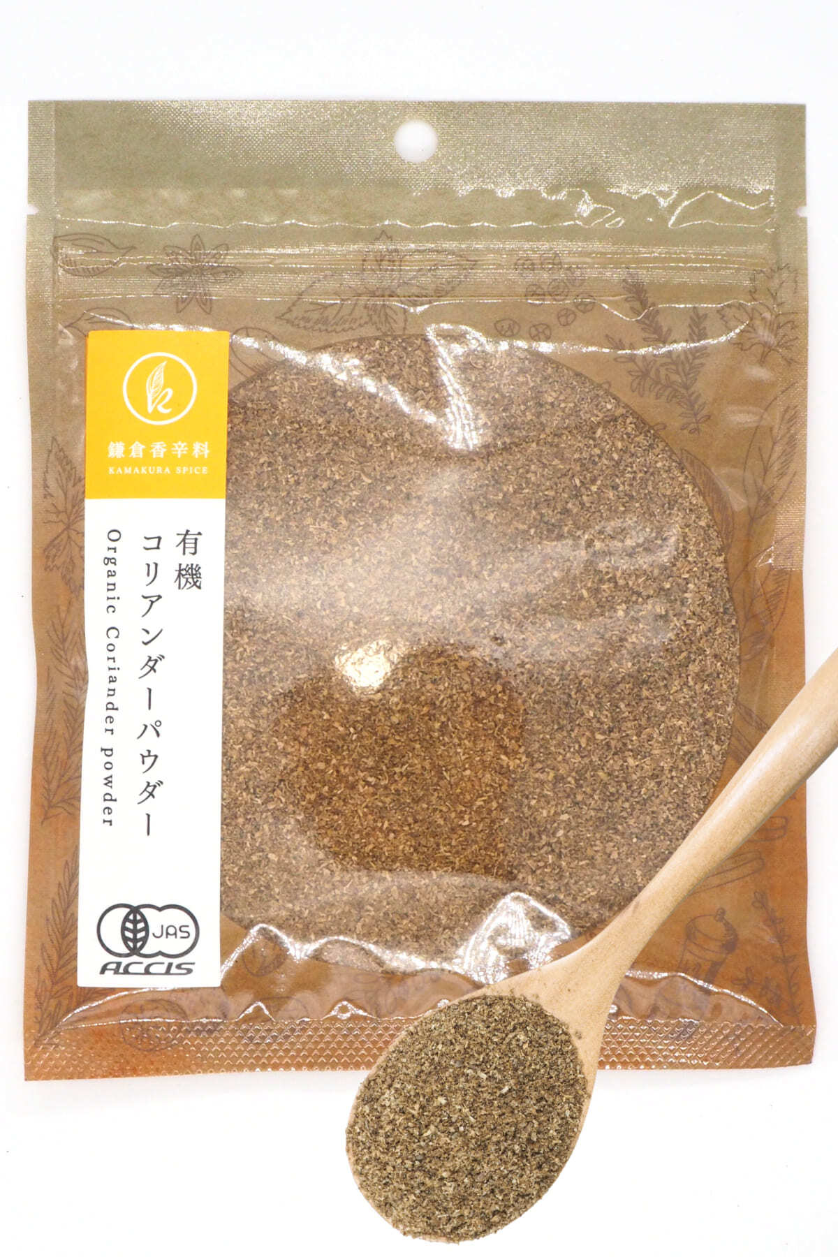 オーガニック コリアンダーパウダー 60g 【有機JAS認証