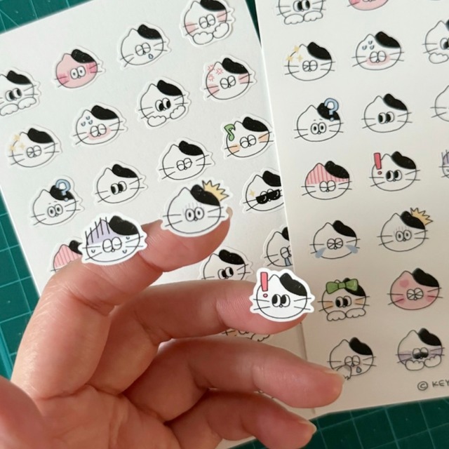 ★予約 KEYKEYMADE 〔sticker -FACE-〕