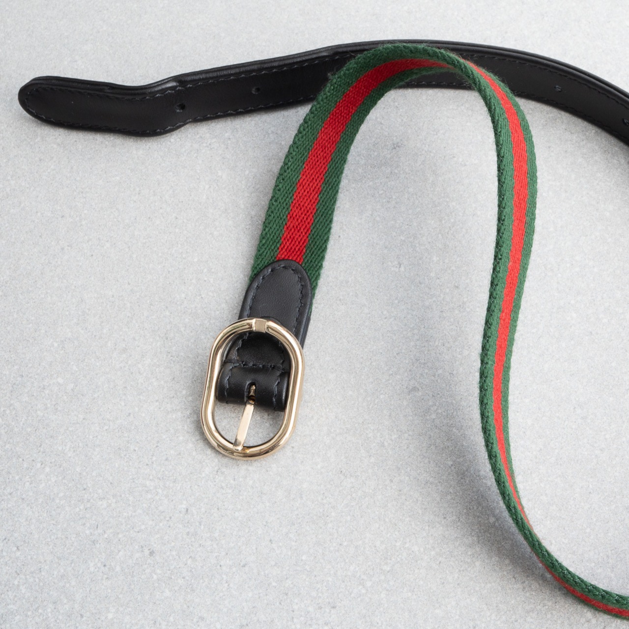 グッチ ジャッキー 1961 ミディアム ショルダーバッグ ブラック レッド レザー