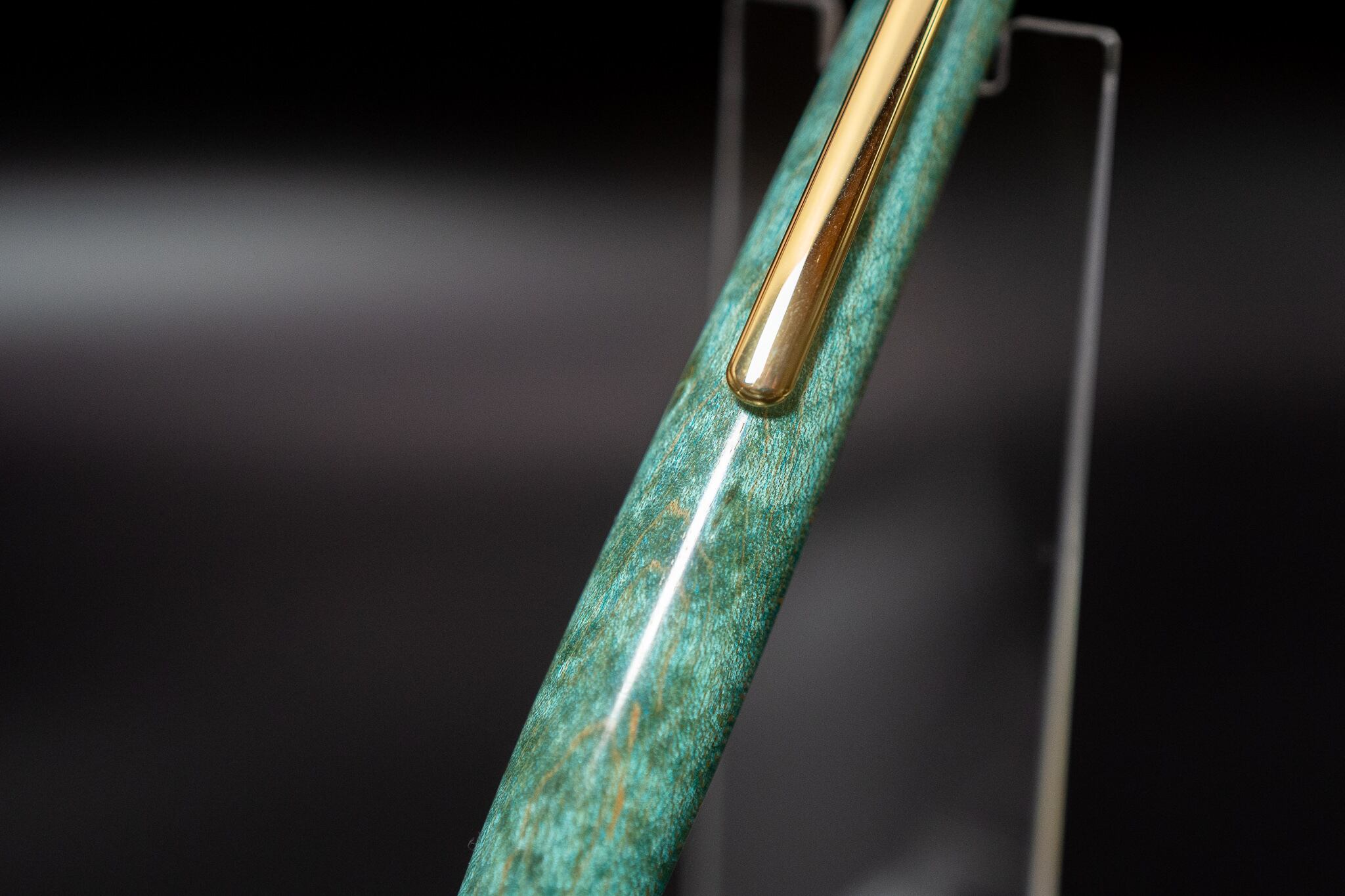 【Memory of...】スタビライズウッド 楓 縮杢 gold BP