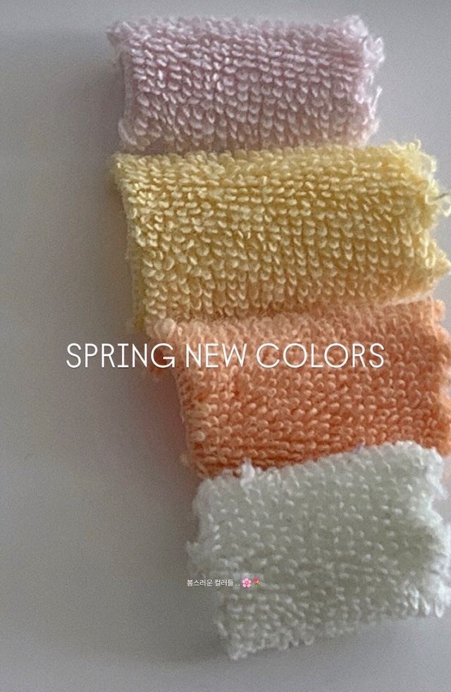 即納【2枚セット】Would.U 「cloud terry bibs」(coralorange+cloudmint)