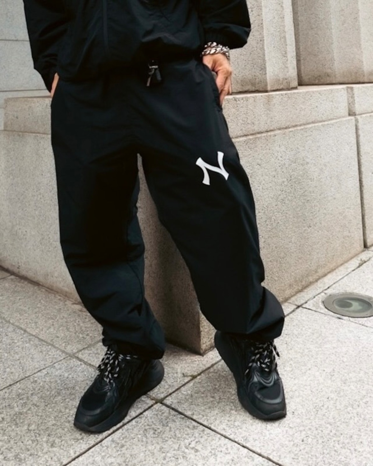 Nylon “N” pants | nuffsaid