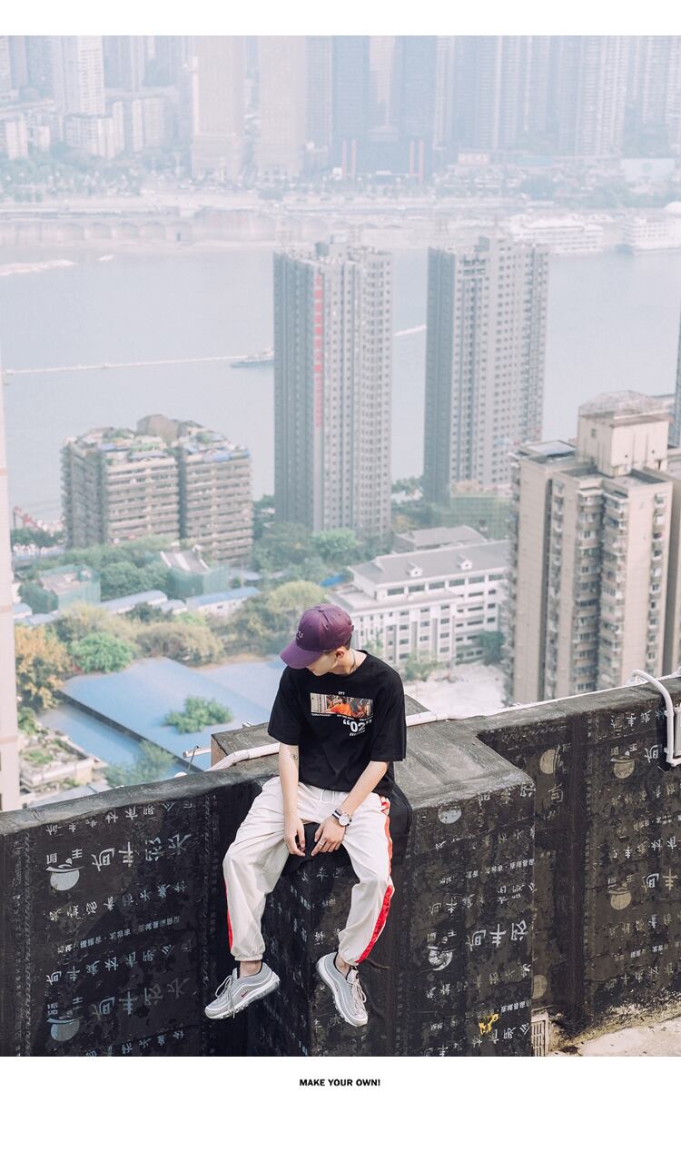 全3色 Tシャツ カットソー プリント カジュアル シンプル