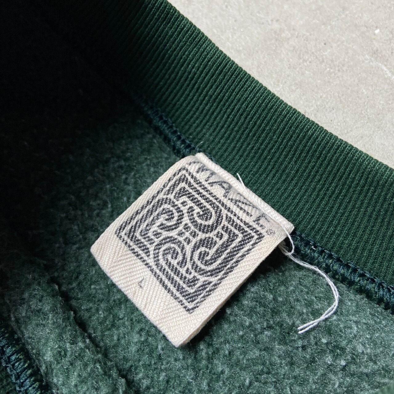 90年代 USA製 MAZE アートプリント スウェットシャツ メンズL 古着 90s 
