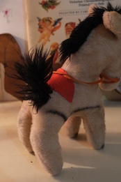 Little donkey plush toy