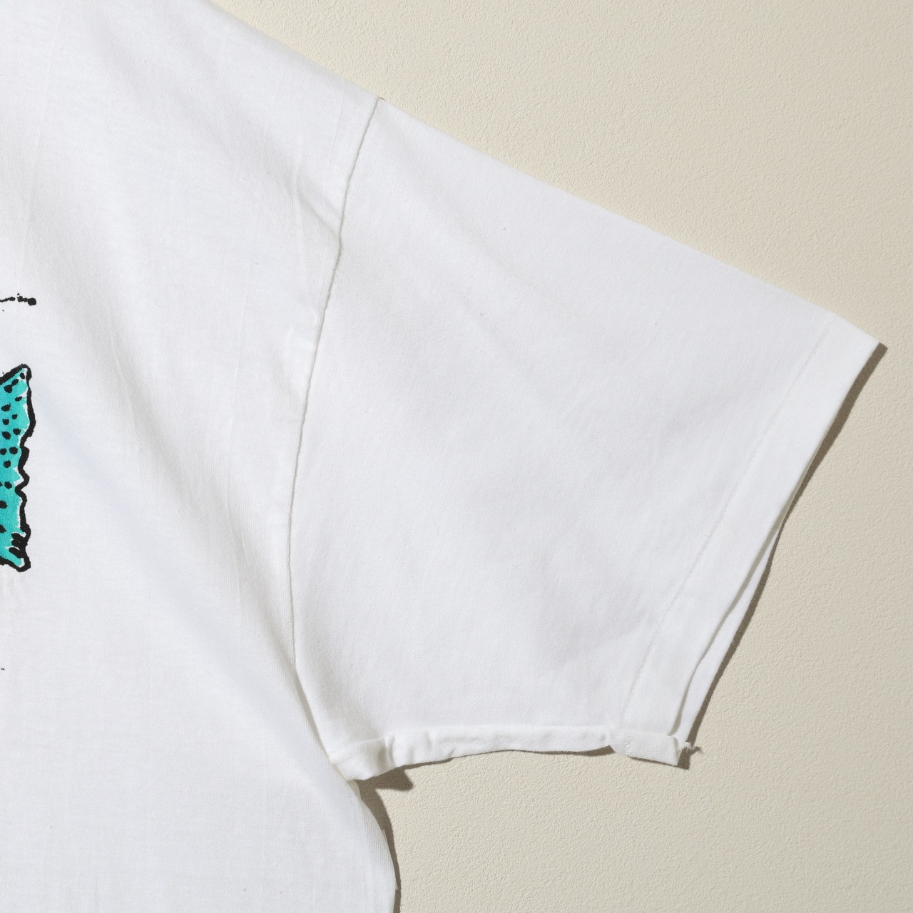 Deadstock XL 90s USA “Something Fishy” Harborside Graphics Tシャツ ハーバーサイドグラフィックス 猫 魚 ニジマス