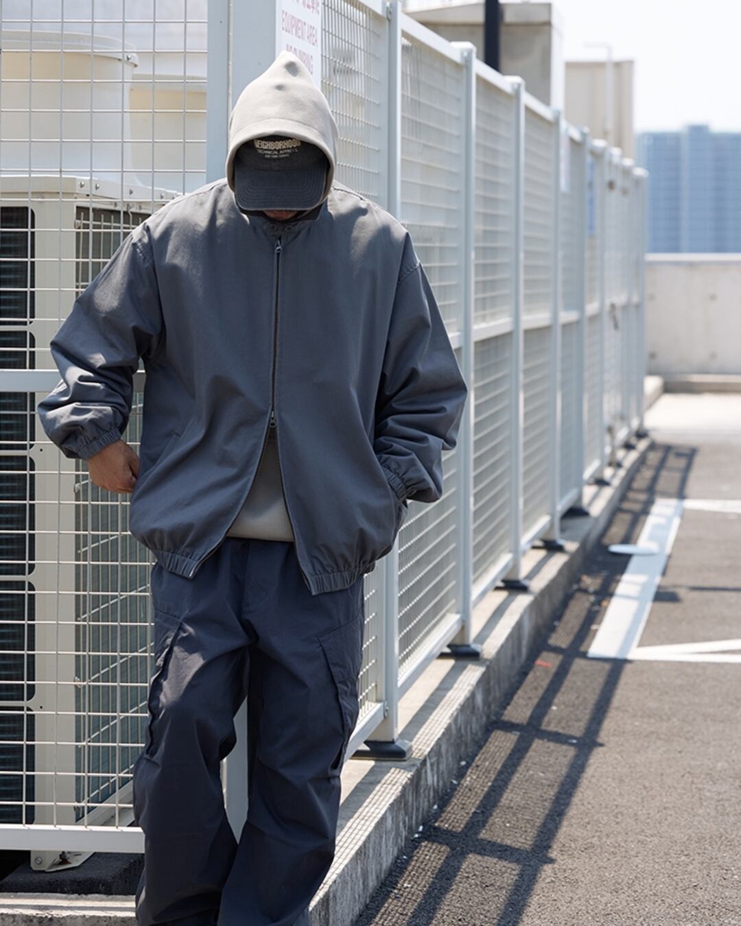 Full Zip-Up Wide Silhouette Coach Jacket x00726 | XPOSE