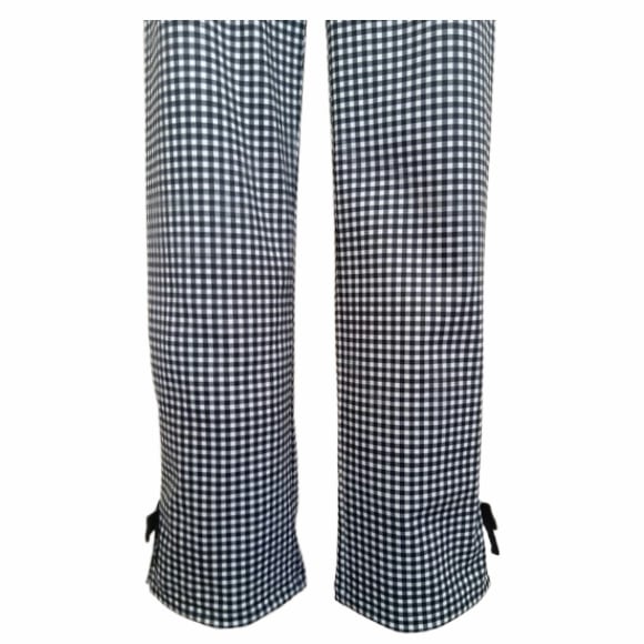 30%OFFセール】スーパービューティー ストレッチパンツ ギンガム