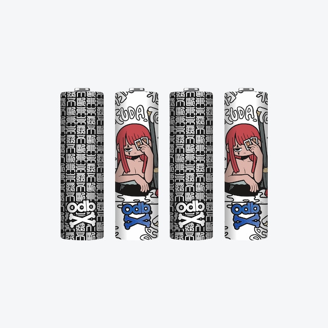 KIRIFUDA x ODB 18650 battery wraps (4pcs)