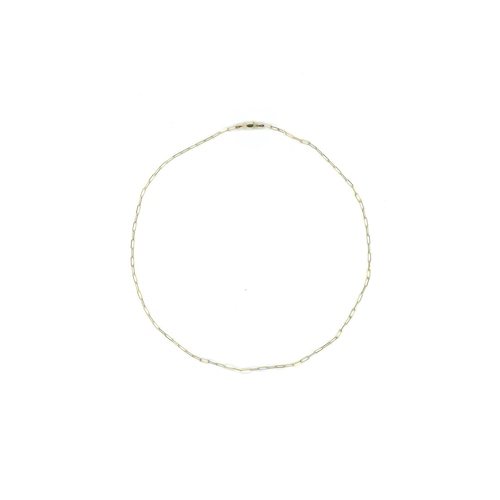 【14K-3-5】18inch 14K real gold chain necklace