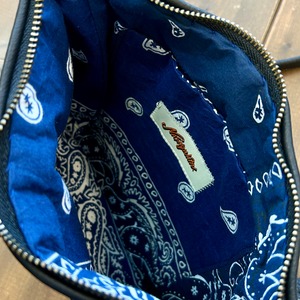 別注 ナスングワム×アーリーモーニング【Nasngwam×Early Morning】SQUARE FASTENER SACOCHE (Black)