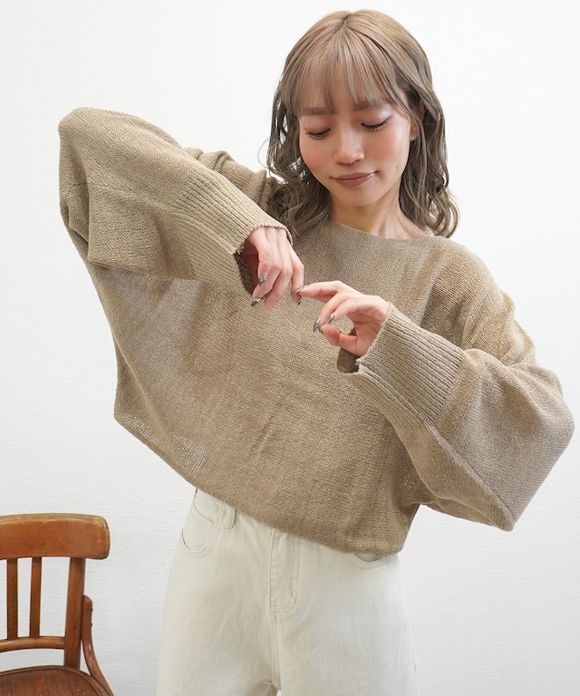 ドルマンシアーニット　5281138（0311）