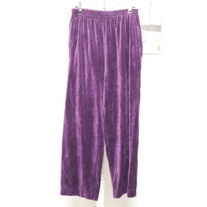 Velours Easy Pants Purple