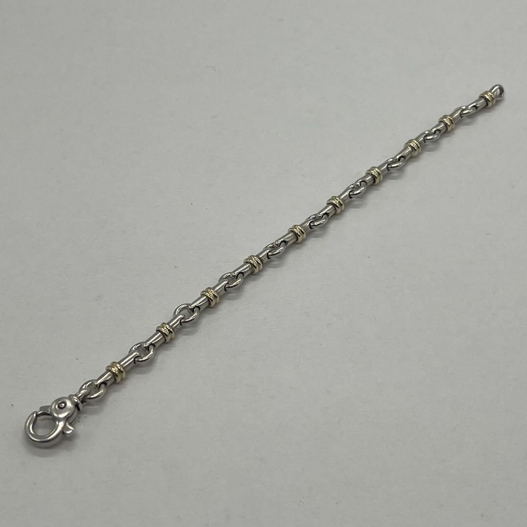 希少】ティファニー TIFFANY ブライドルリンク ブレスレット コンビ