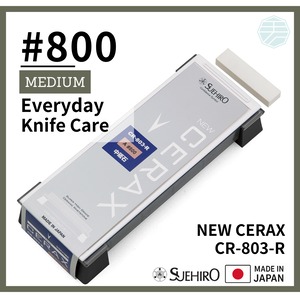SUEHIRO Sharpening stone NEW CERAX CR-803-R Medium #800 Whetstone