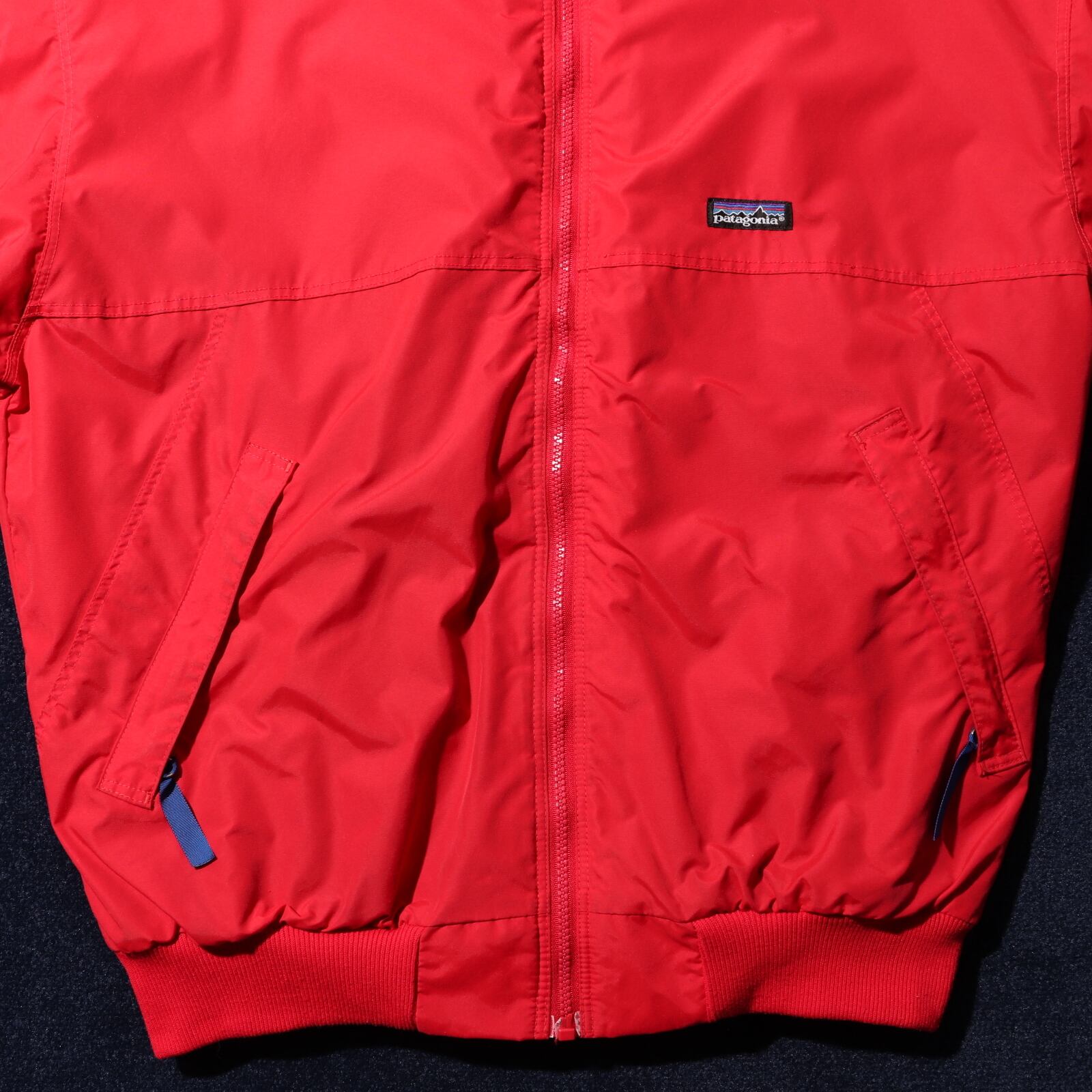 L USA 90s 赤 Patagonia Shelled Synchilla Jacket シェルドシンチラ  