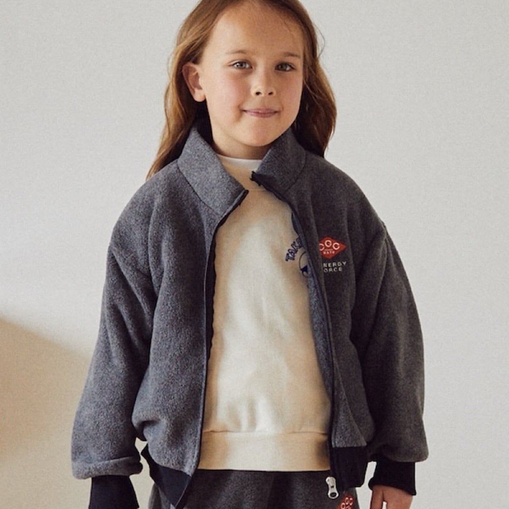 Generator CGC Fleece Track Jacket【110-160cm】Grey