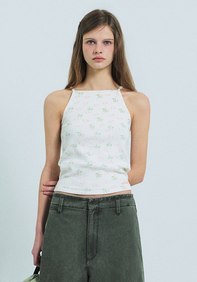 [GROVE] FLORA SLEEVELESS 正規品 韓国ブランド 韓国ファッション 韓国代行 日本 店舗  ブランド グローブ grvr 通販