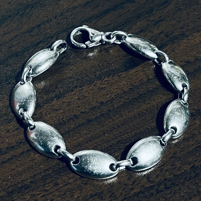 OLD TIFFANY & CO. Pebble Link Bracelet Sterling Silver | オールド ティファニー ペブル リンク ブレスレット スターリング シルバー