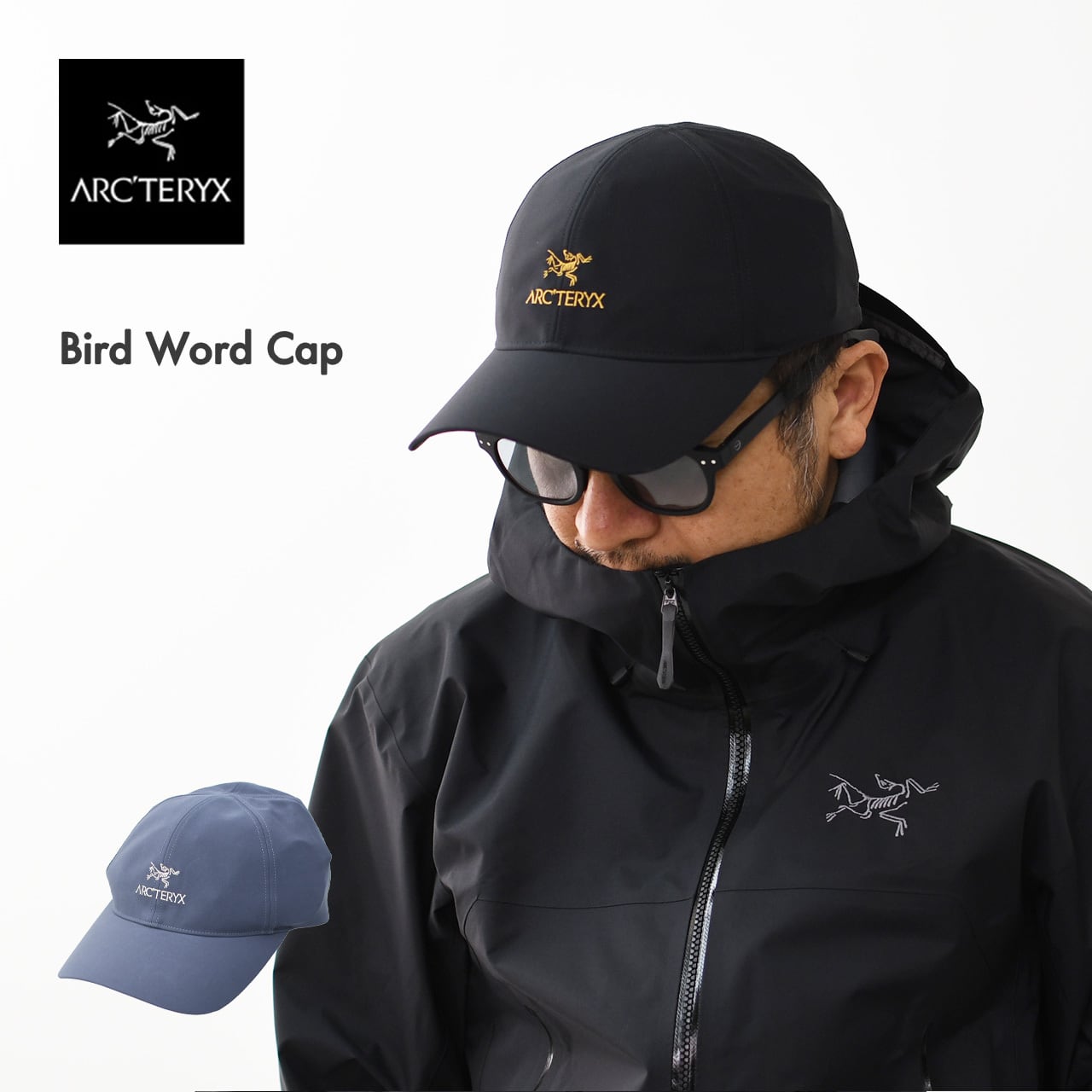 美品アークテリクス キャップ　Bird Word Cap ブラック Amazon.com: Arc'teryx Bird Word Cap | Performance Six-Panel Ball