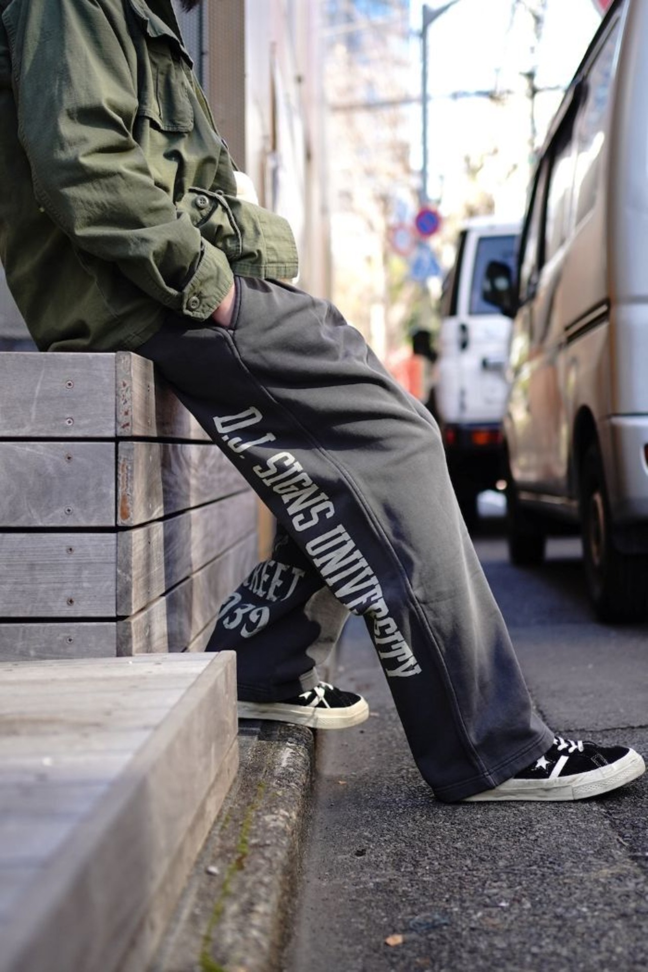 BEAT.F.P.G / MAKE UP STREET SWEAT PANTS / スウェットパンツ / SUMI BLACK - 16