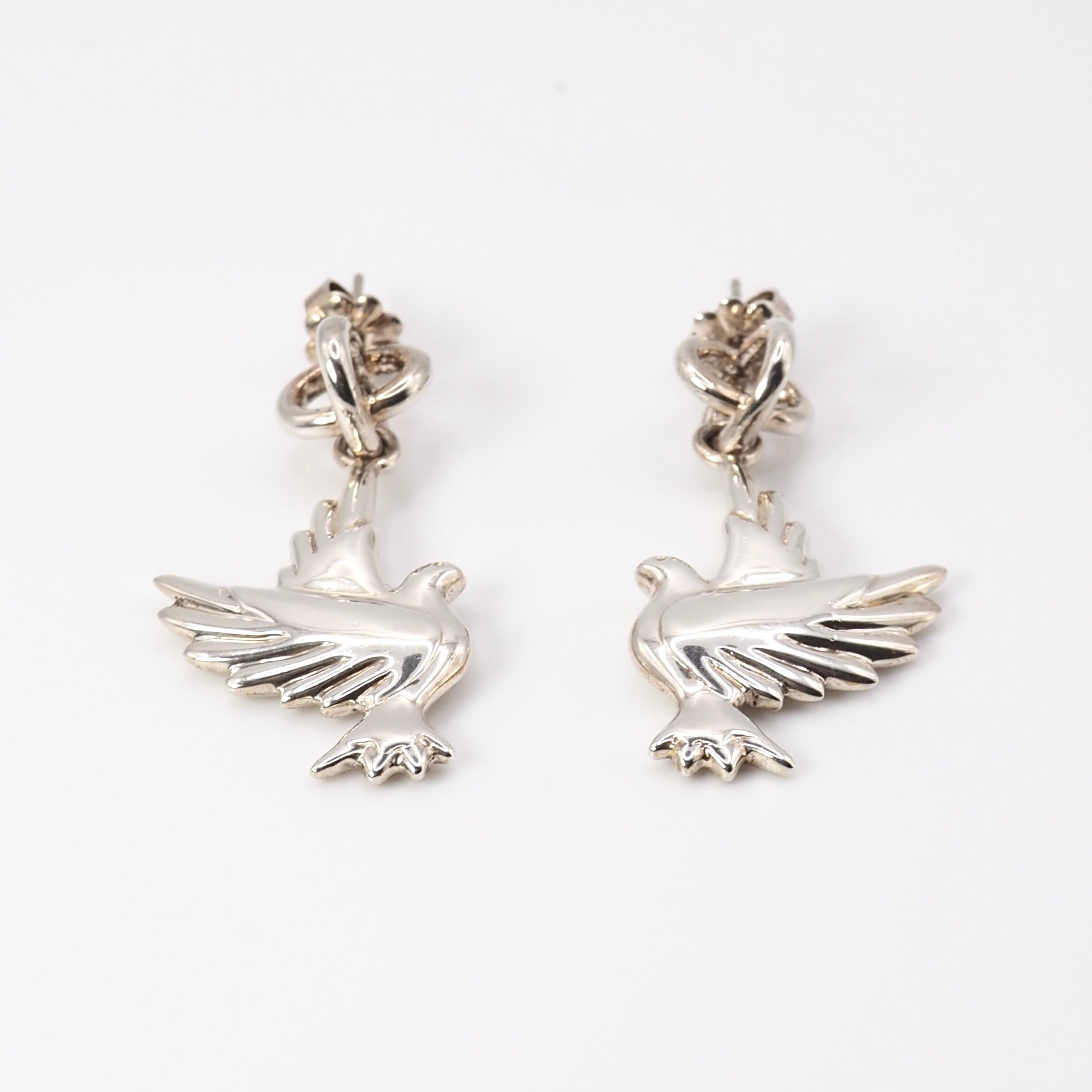 Tiffany&Co(ティファニー)ピアス バードモチーフ ピアス Tiffany&Co. バードモチーフ ピアス シルバー925 ティファニー 保存袋