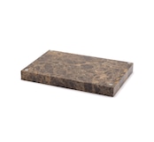 MARBLE TRAY - Emperador dark × Large