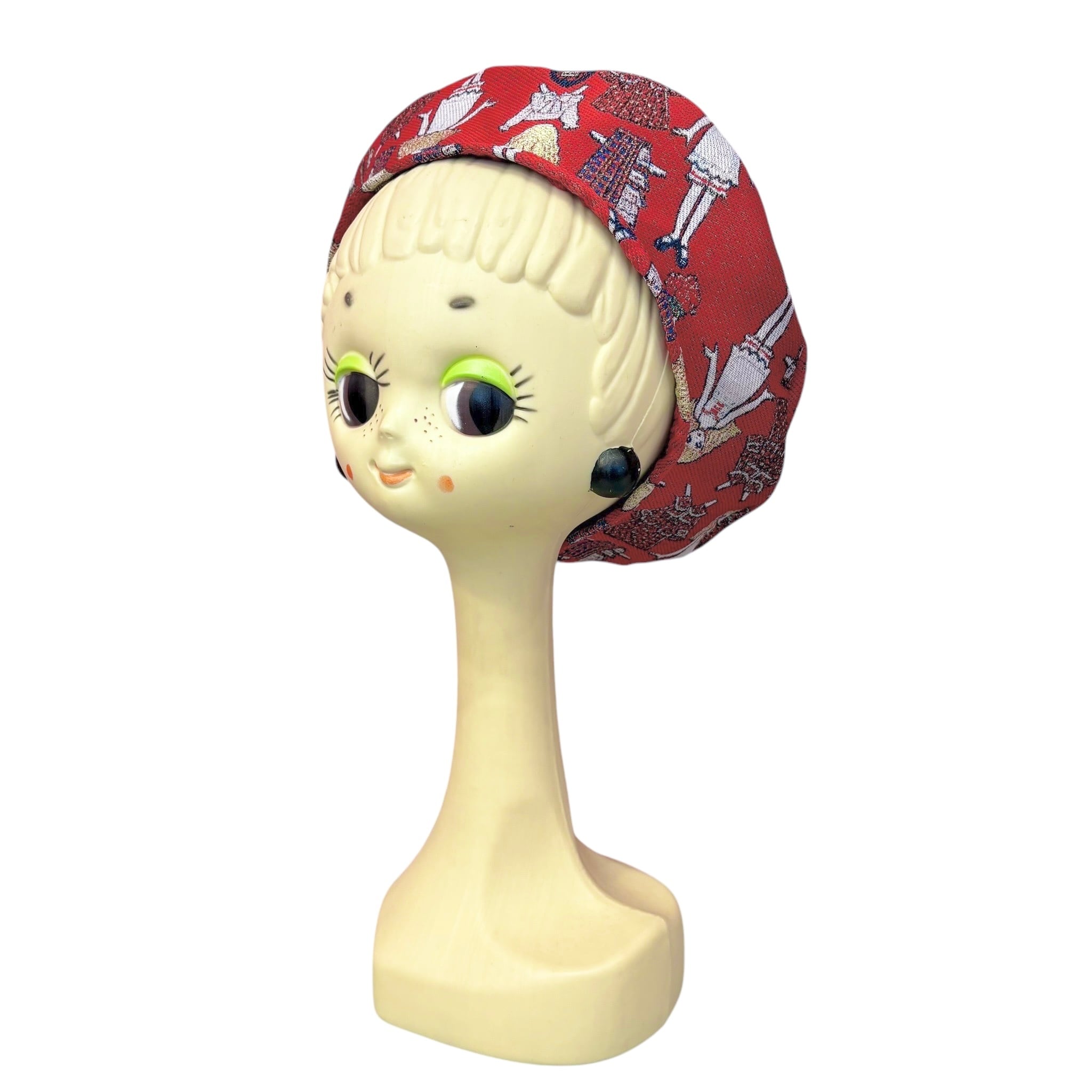 ジャガードベレー帽 着せ替え少女