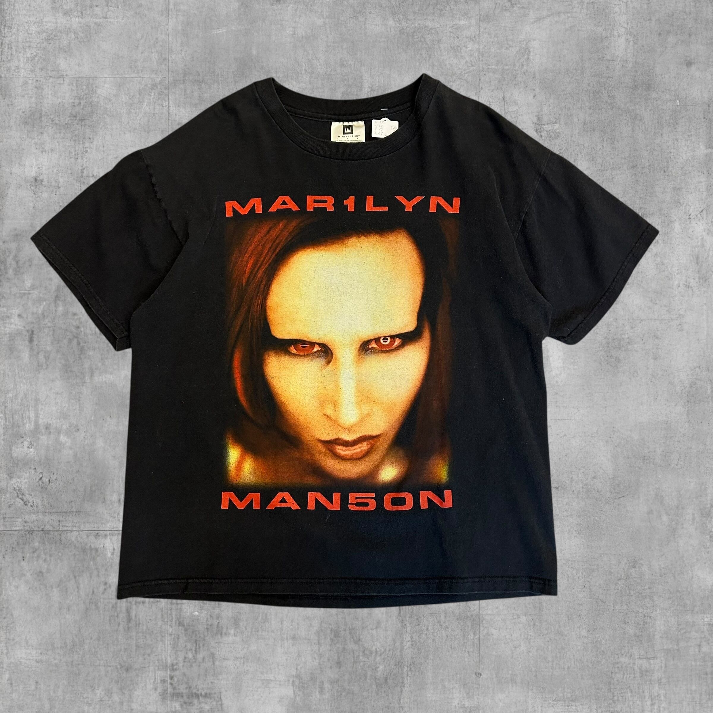 最優良個体】90's Marilyn Manson Tee “BIGGER THAN SATAN” | spike osu