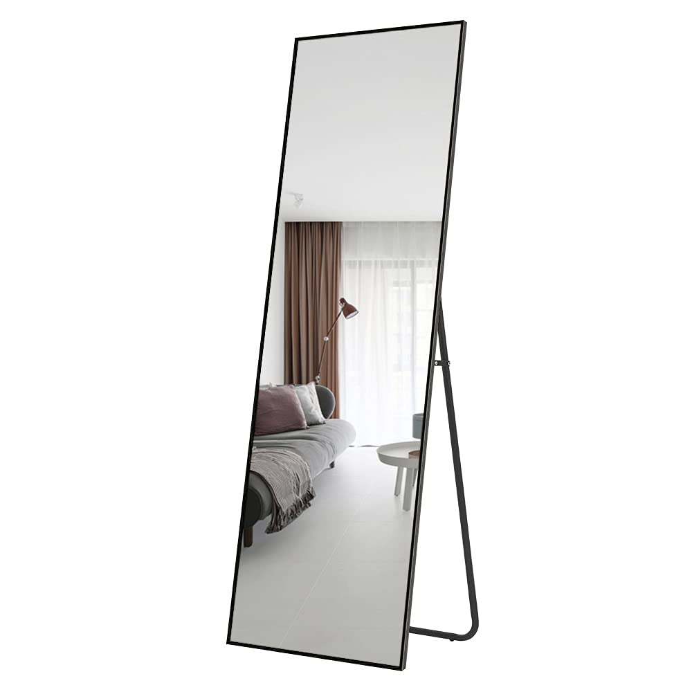 スタンド ミラー 全身鏡 160cmx50cm シルバー 1425 | PAY ID