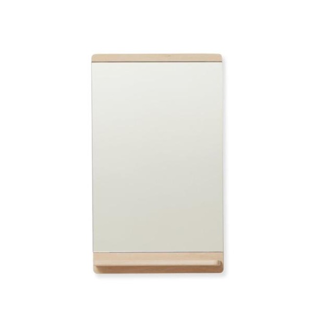 コストコ再販商品 FORM&REFINE リムウォールミラー 40 x 68cm ホワイトオーク