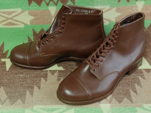 Dead-Stock 40s～ FRIEDMAN-SHELBY Cap-Toe Work Boots | Wonder Wear