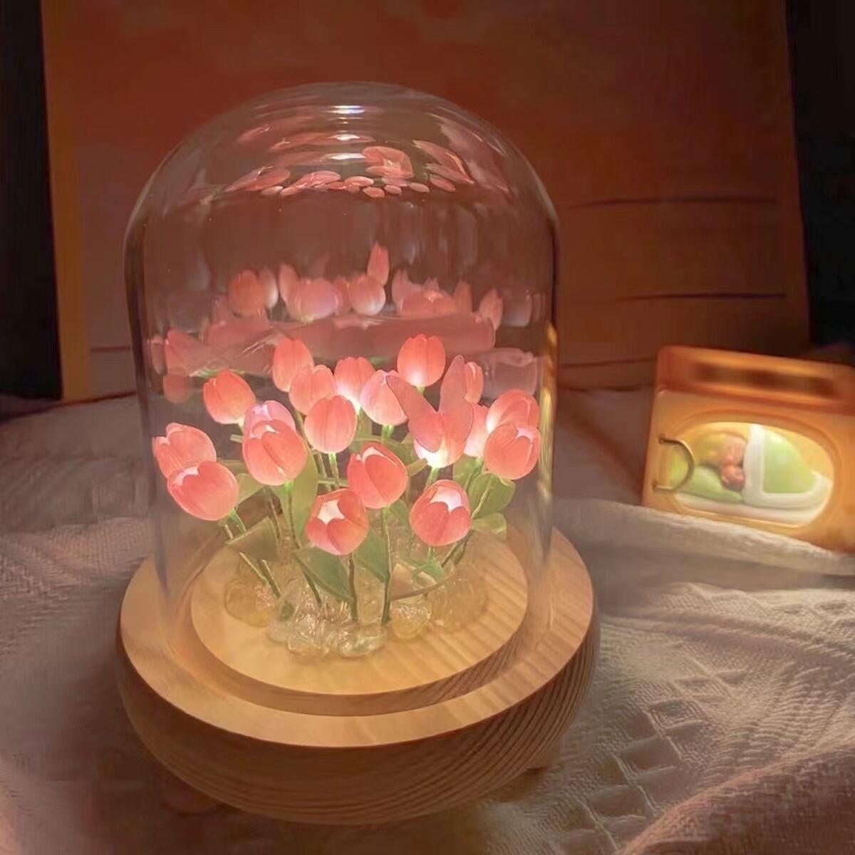 LIGHT】チューリップ柄ランプ ライト | seven nights