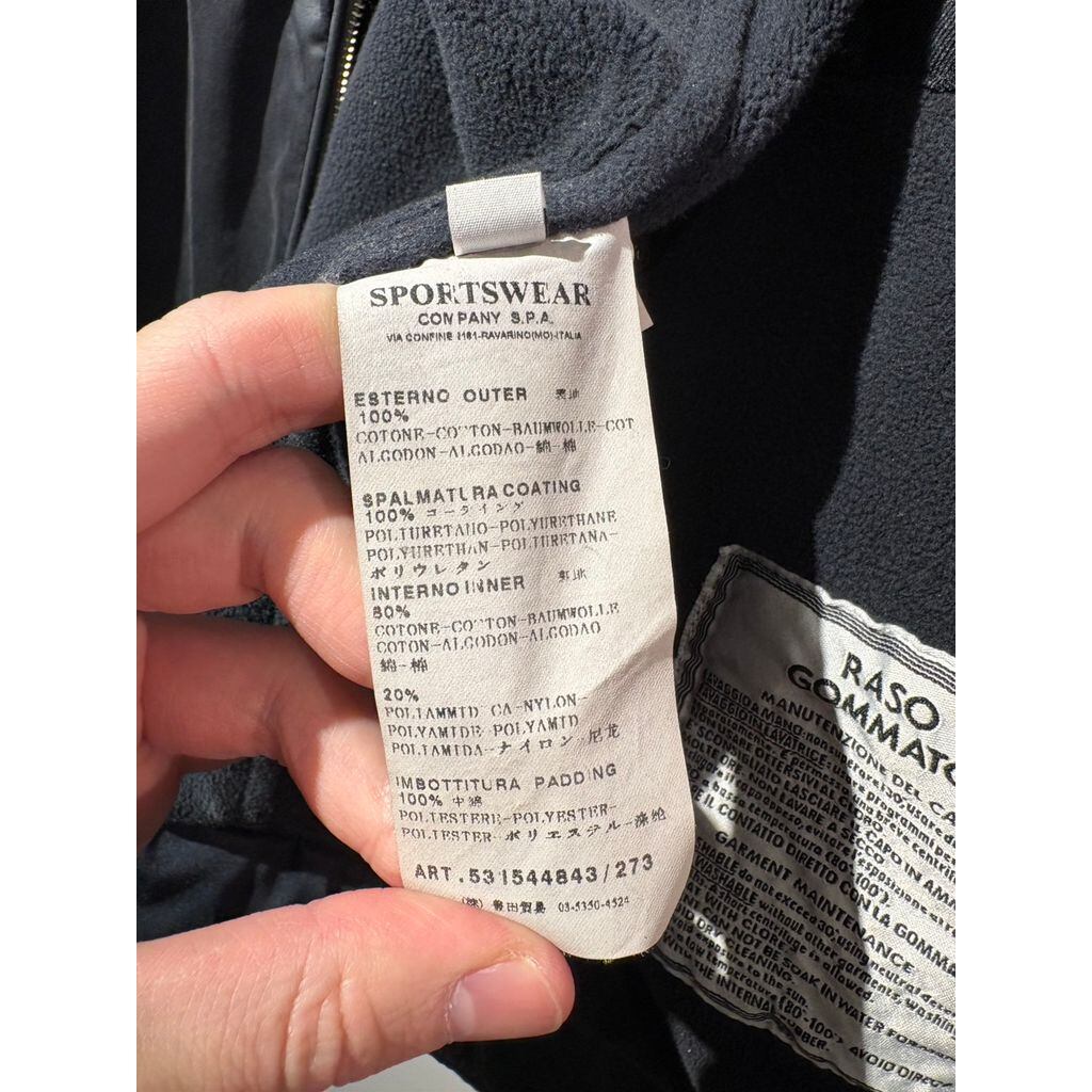 STONE ISLAND ストーンアイランド RASO GOMMATO JACKET コーティング