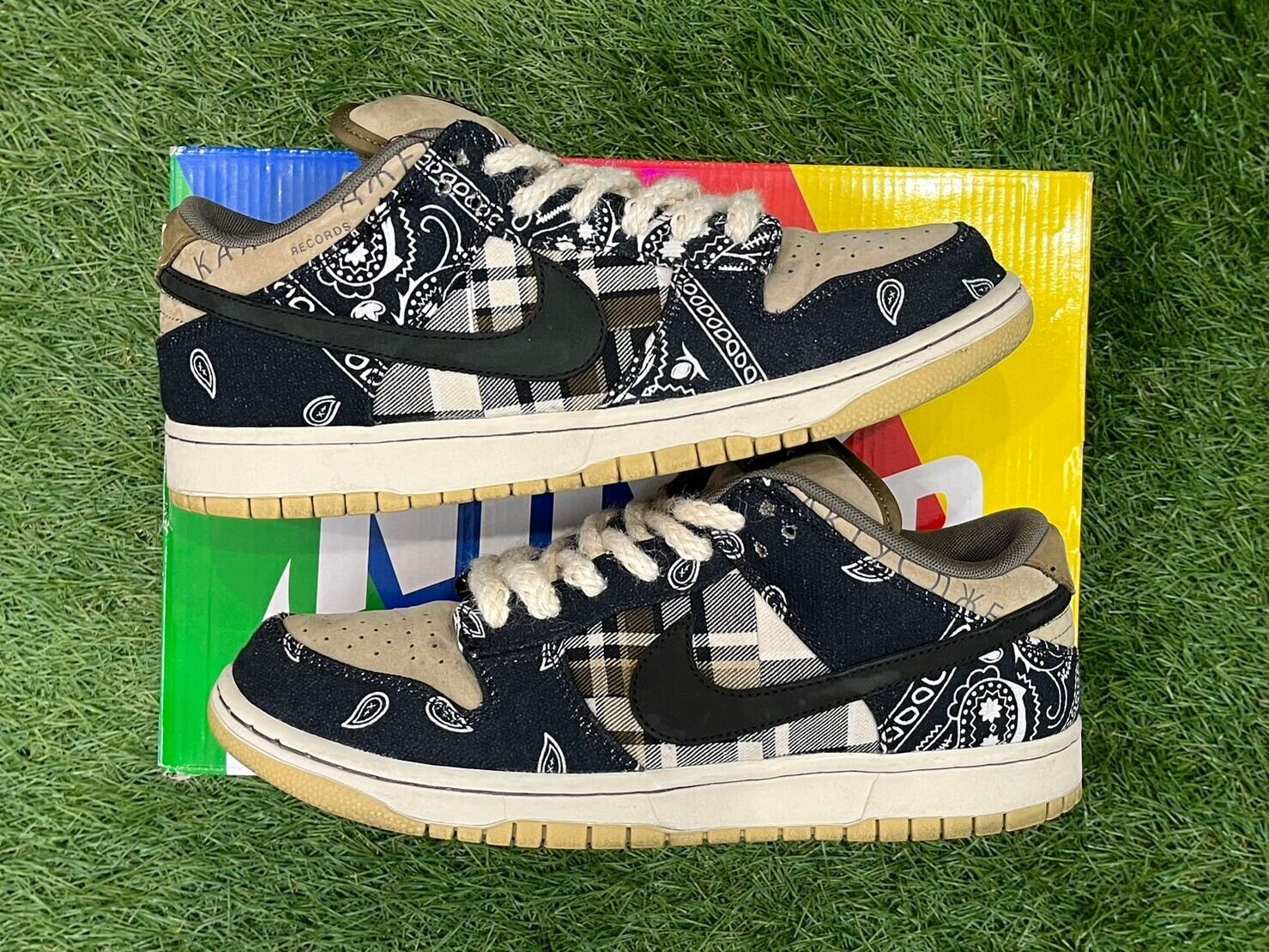 NIKE × TRAVIS SCOTT SB DUNK LOW PRM QS CT5053-001 28cm 42908 