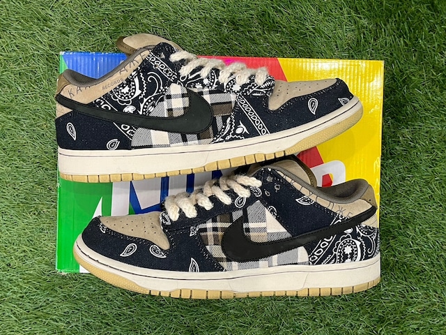 NIKE × TRAVIS SCOTT SB DUNK LOW PRM QS CT5053-001 28cm 42908