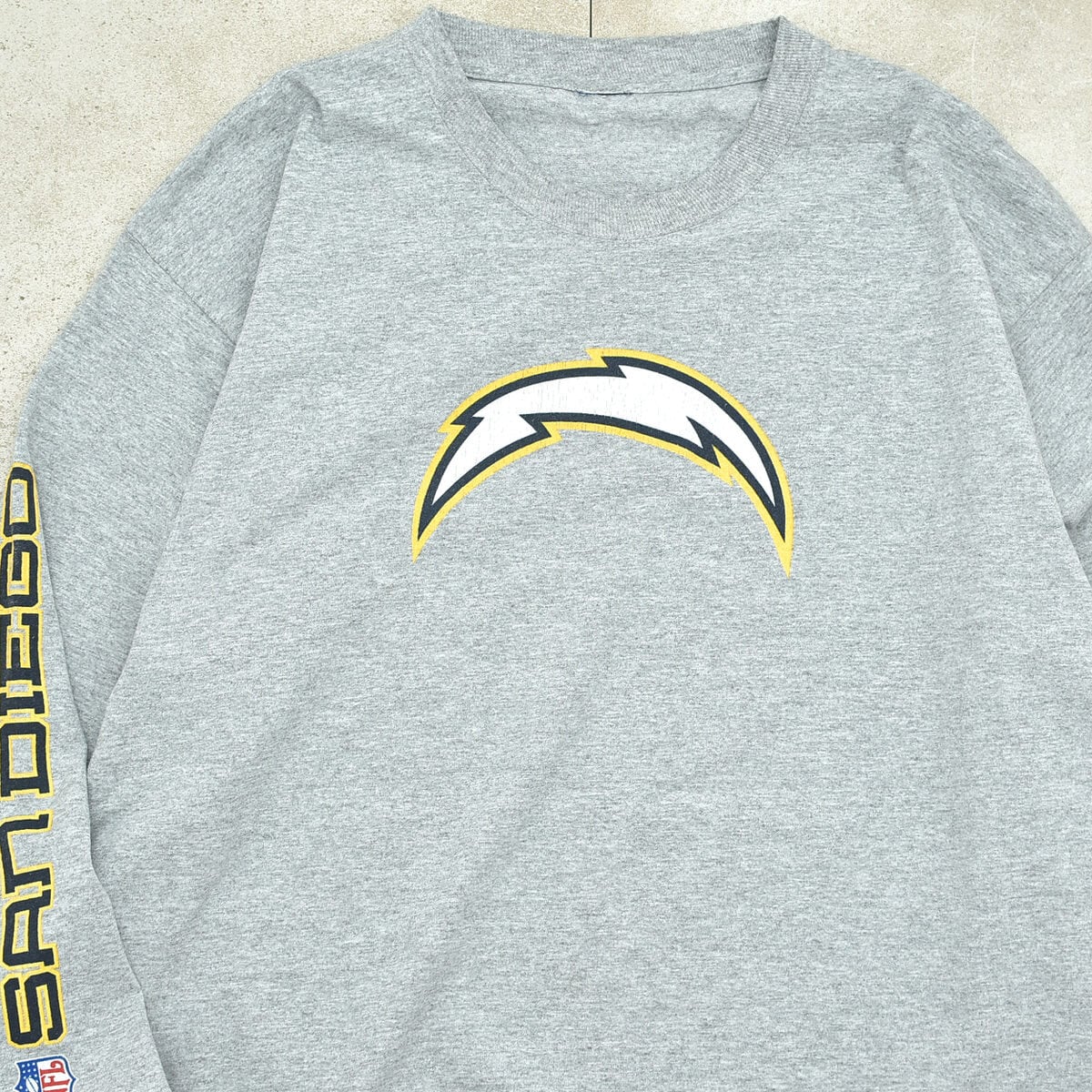 Reebok NFL SANDIEGO CHARGERS LS Tee | 古着屋 grin days memory