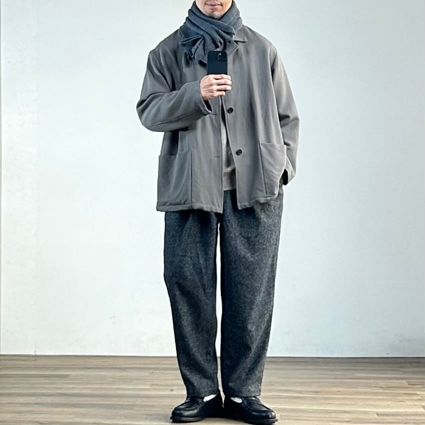 STILL BY HAND スティルバイハンド ウール カバーオール ジャケット STILL BY HAND（スティルバイハンド）Wool Siege Coverall Jacket