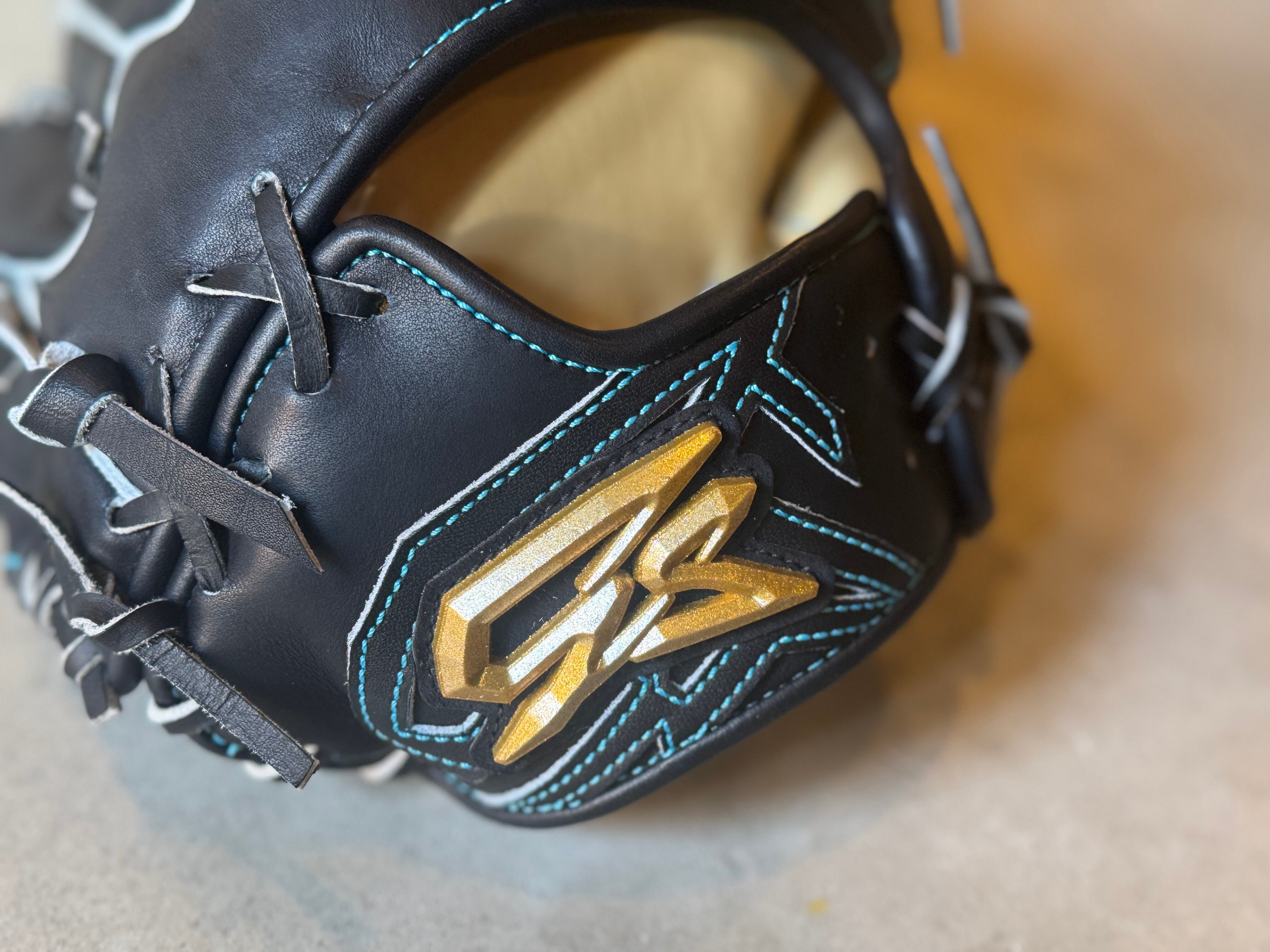 グラブ 硬式野球グローブ G-003 黒 限定モデル【GS】硬式用グローブ EX-003型 ブラック メーカーガイド