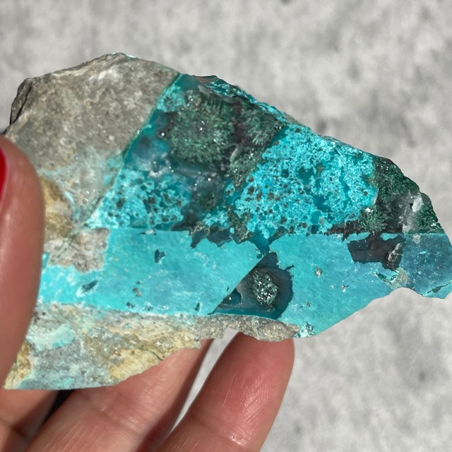 ナイジェリア産【アクチノライトインクォーツ】① 鉱物 天然石 パワーストーン