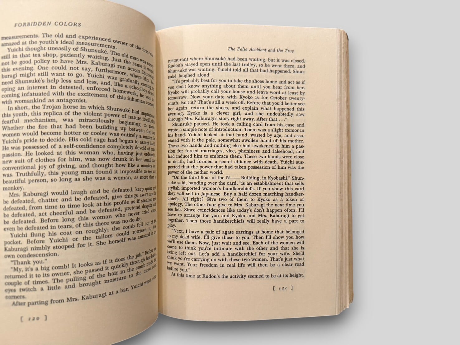 SJ593】【FIRST U.S EDITION】Forbidden Colors(1968) / Yukio Mishima