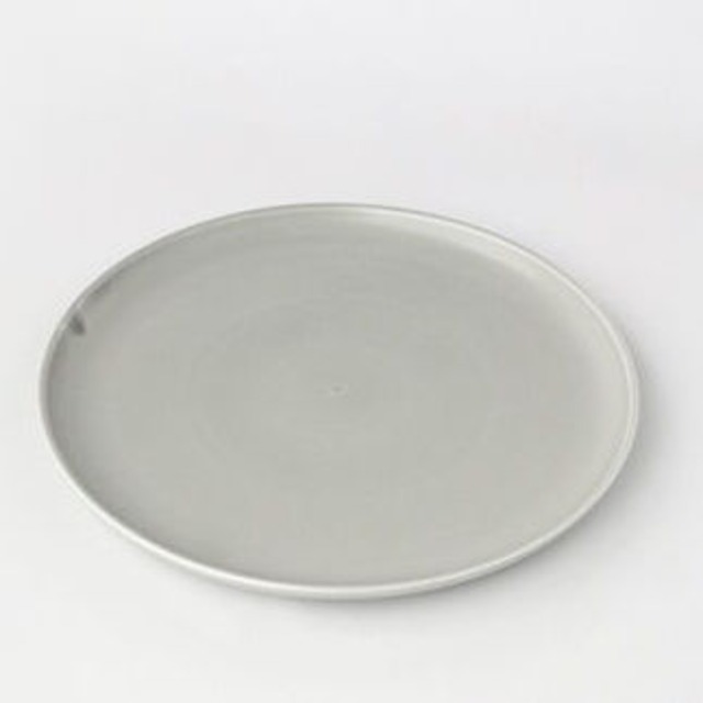 【Arita】23cm plate / matte gray