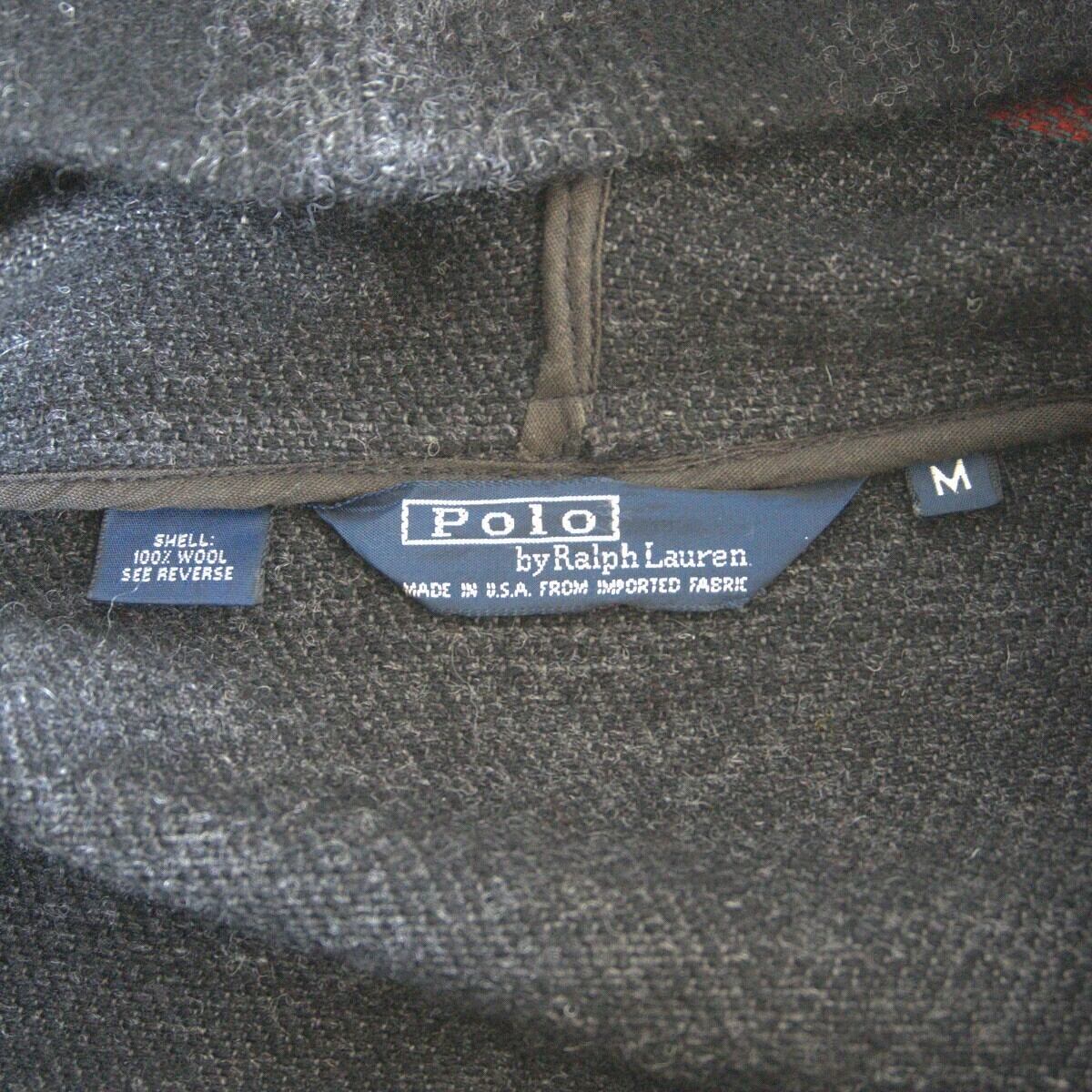 希少】POLO RALPH LAUREN【90s ネイティブ ダッフルコート】M ポロ