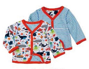 Hatley OceanAnimals　リバーシブルカーディガン　BabyReversibleCardigan-OceanAnimals